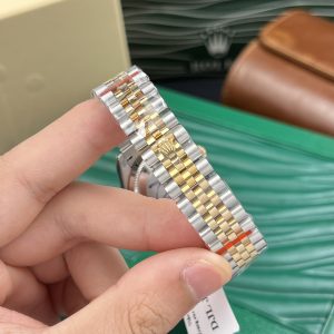 Rolex DateJust Gold Wrapped Yellow Champagne Dial GM Factory 31mm (1)