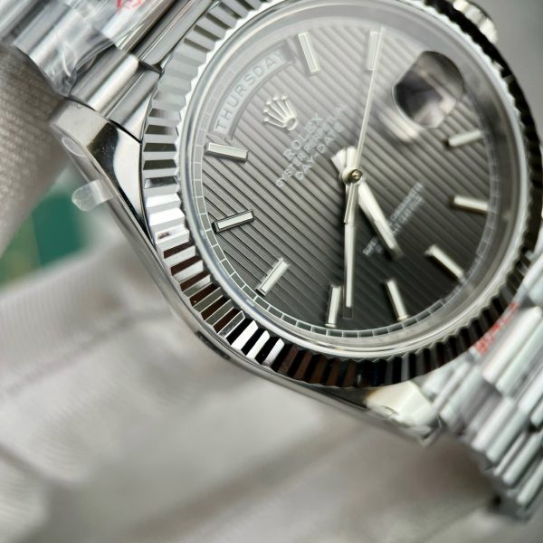 Rolex Day-Date 228236 Replica Watch Gray Dial GM Factory 40mm (5)