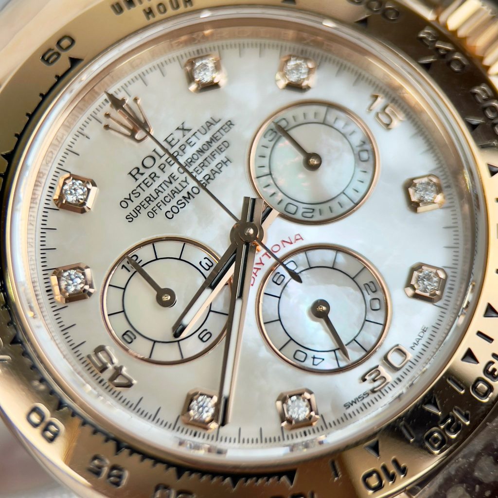 Rolex Daytona 116505 Mother Of Pearl Dial Custom Replica Watch 40mm (1)