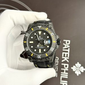 Rolex Submariner Diw Carbon Yellow Color Best Replica Watch 41mm (2)