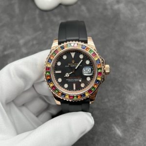 Rolex Yacht Master 116695 SATS Solid Gold 18K and Gemstones 40mm