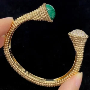 Van Cleef & Arpels Perlée Couleurs Bracelet Diamond 18K Gold Custom (2)