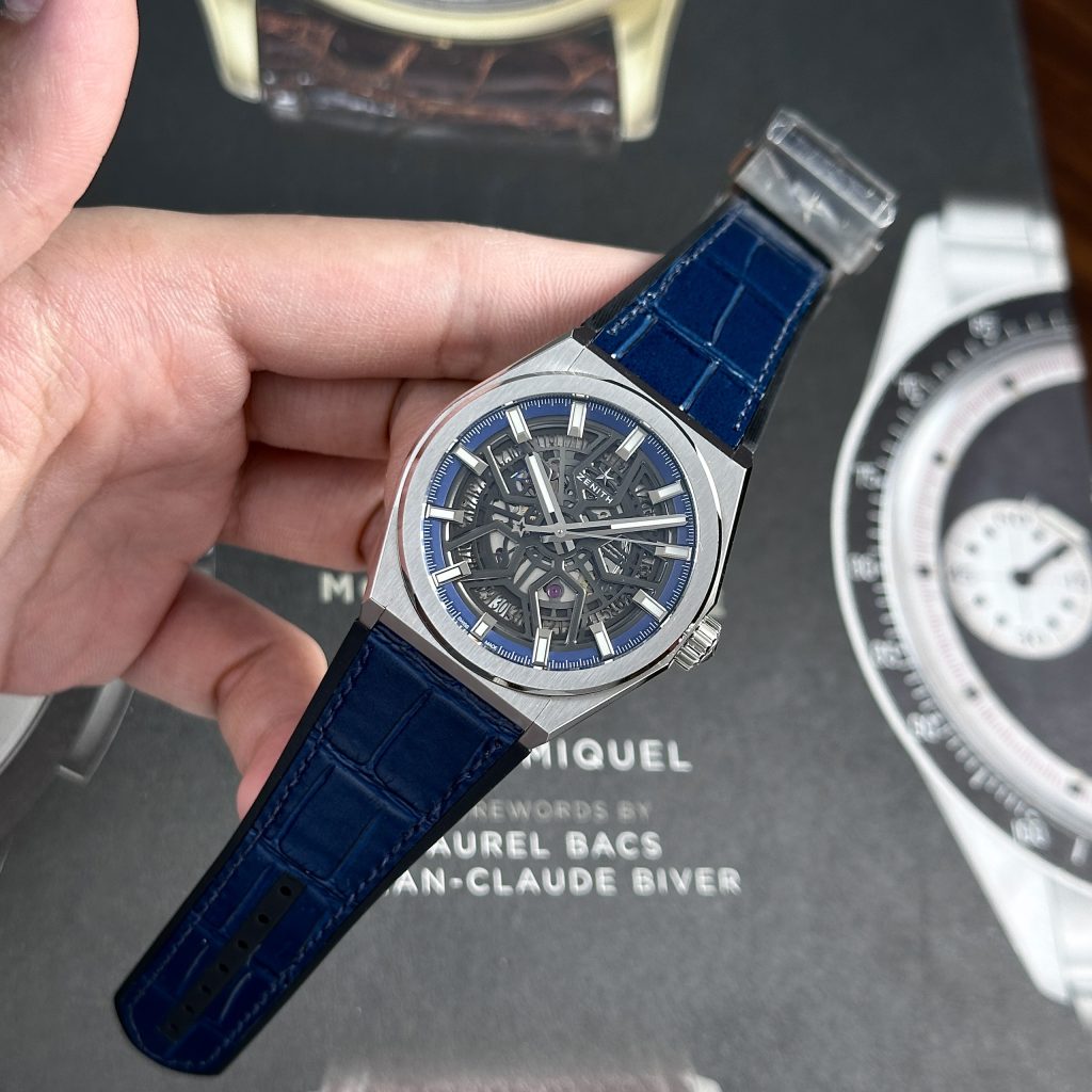 Zenith Defy Classic Replica Watch Blue Color LF Factory 41mm (1)