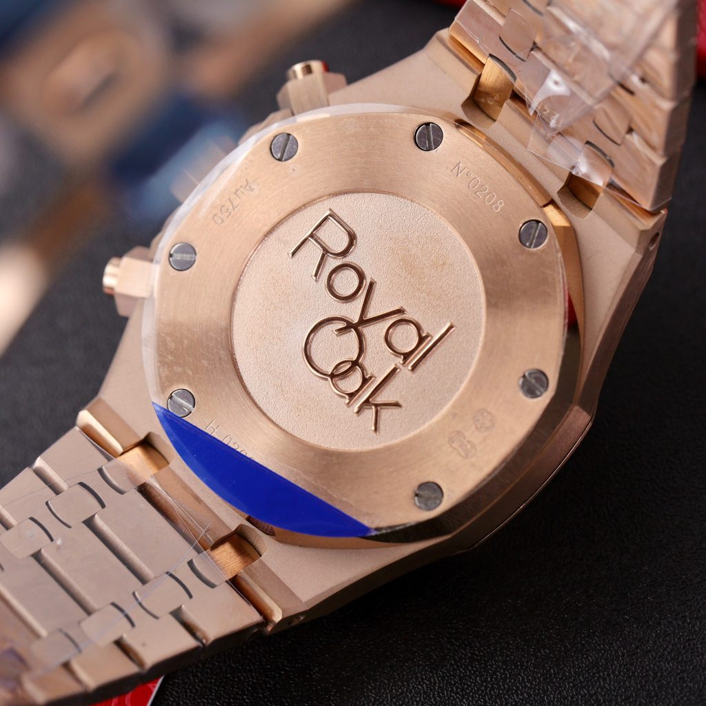 Audemars Piguet Best Replica Watch Royal Oak Chronograph 26331OR Dial Blue 41mm (1)