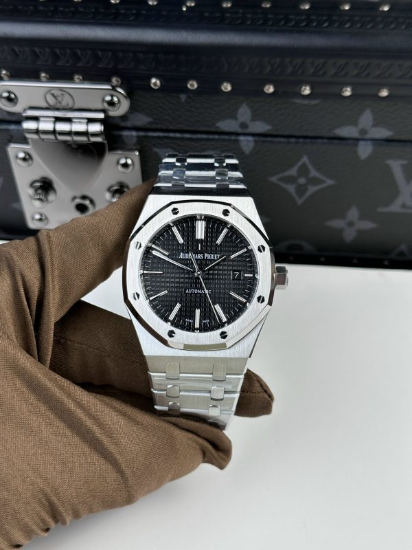 Audemars Piguet Royal Oak 15400ST Black Dial Best Replica APS Factory 41mm (5)