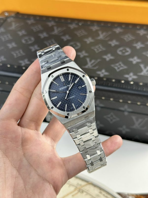 Audemars Piguet Royal Oak 15400ST Blue Dial Best Replica APS Factory 41mm (4)