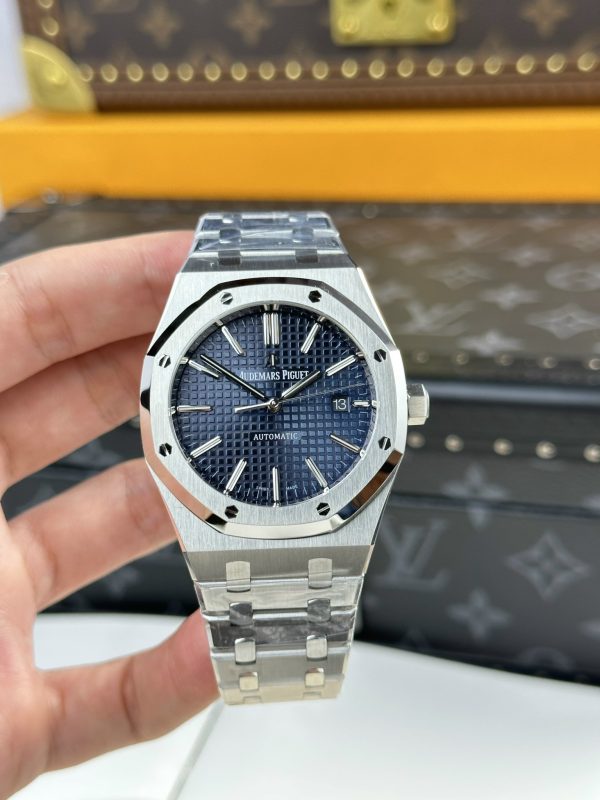 Audemars Piguet Royal Oak 15400ST Blue Dial Best Replica APS Factory 41mm (4)