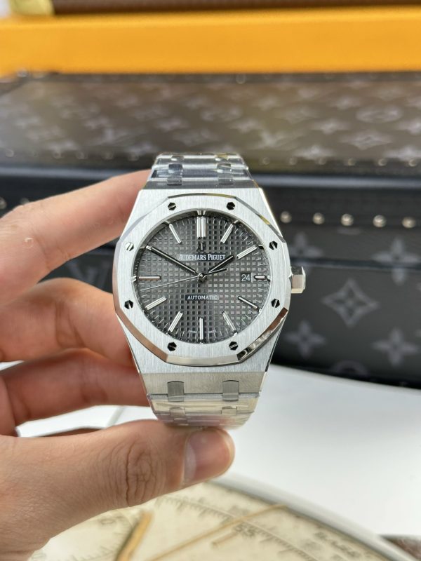 Audemars Piguet Royal Oak 15400ST Gray Dial Best Replica APS Factory 41mm (1)