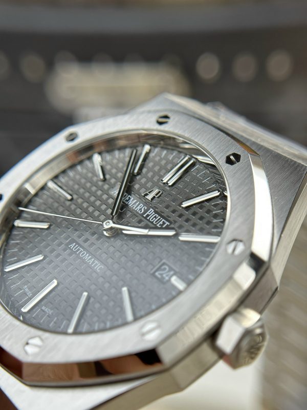 Audemars Piguet Royal Oak 15400ST Gray Dial Best Replica APS Factory 41mm (4)