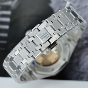 Audemars Piguet Royal Oak 15551ST Custom Bezel Moissanite Diamonds 37mm (1)