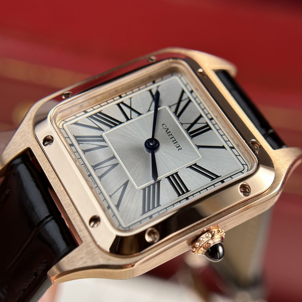 Cartier Santos Dumont Small Rose Gold Best Replica F1 Factory (2)