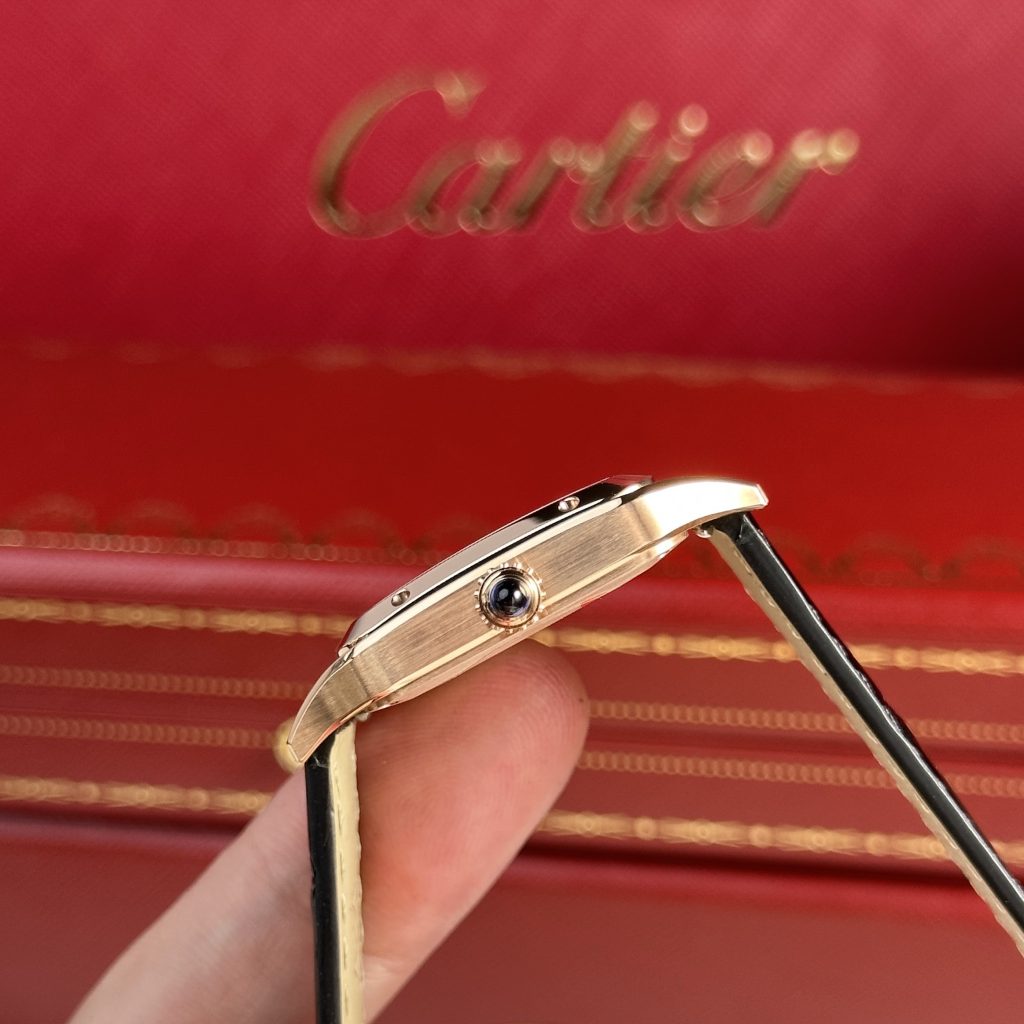 Cartier Santos Dumont Small Rose Gold Best Replica F1 Factory (2)