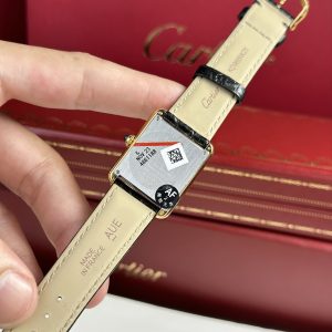 Cartier Tank Solo Yellow Gold Best Replica Watch Quartz Movement (1)