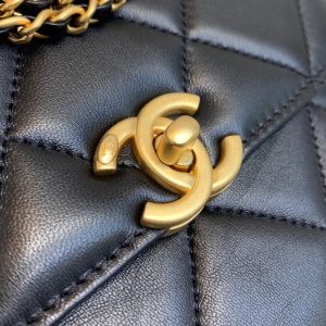 Chanel Mini Womens Replica Backpack Black Size 18x20x11 (2)