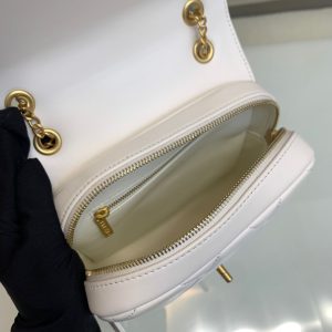 Chanel Mini Womens Replica Backpack White Size 18x20x11 (2)