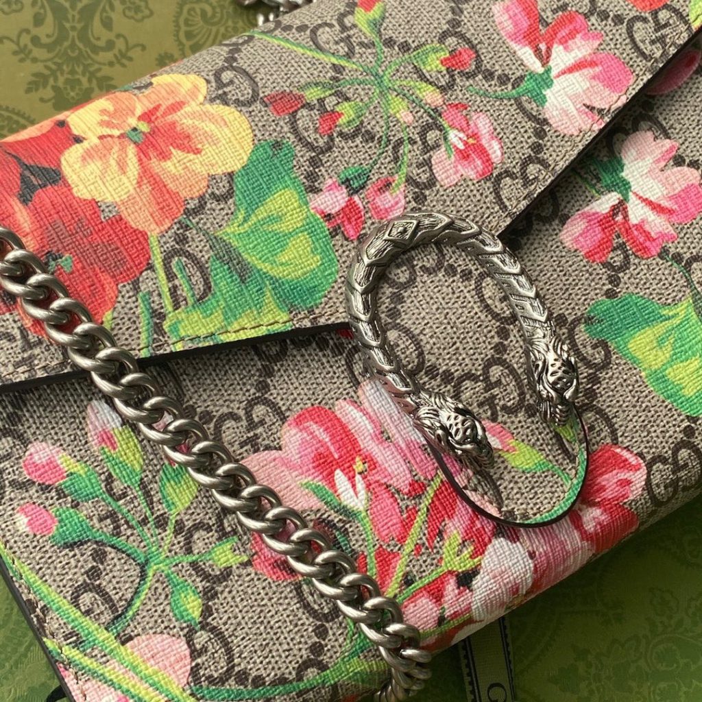 Gucci Dionysus Shoulder Womens Replica Bags Flower Pattern Size 20cm (2)