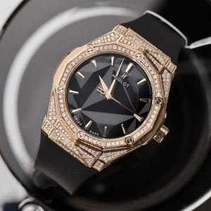 Hublot Orlinski King Gold Custom Full Natural Diamonds Best Replica 40mm