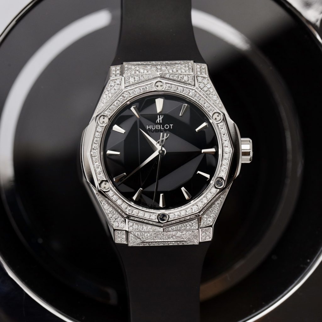 Hublot Orlinski Titanium Custom Full Natural Diamonds Best Replica 40mm