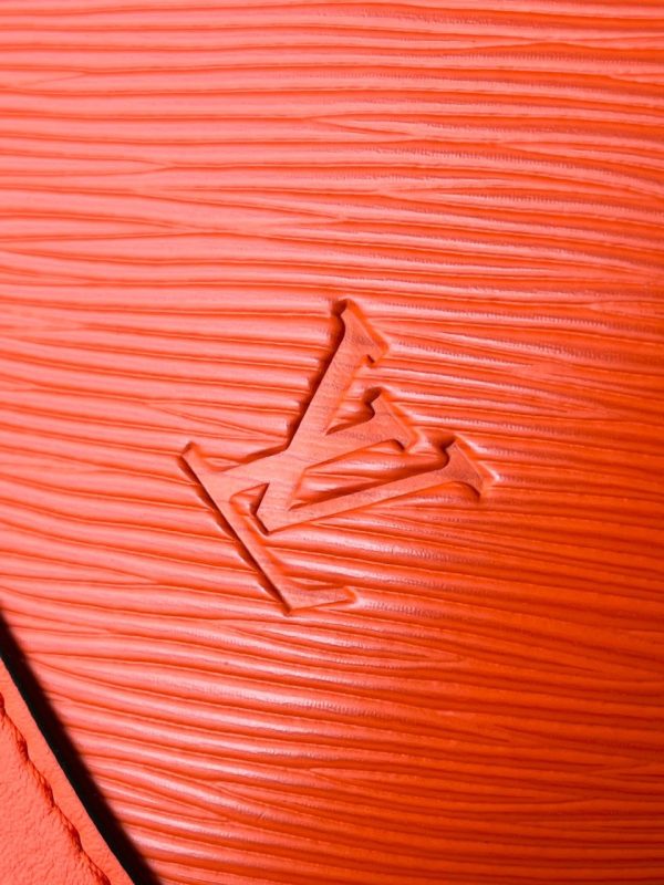 Louis Vuitton Alma Womens Replica Backpack Orange Cowhide Size 15x20x10cm (2)