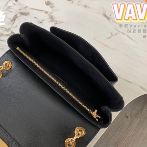 Louis Vuitton LV Vavin Monogram Cowhide Black Replica Bags Size 25x18x10cm (2)