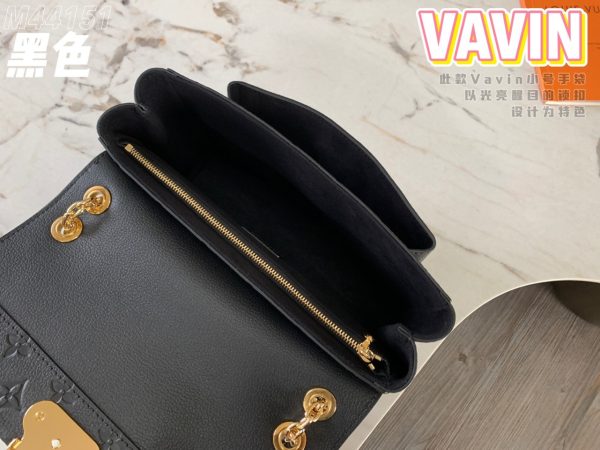 Louis Vuitton LV Vavin Monogram Cowhide Black Replica Bags Size 25x18x10cm (2)