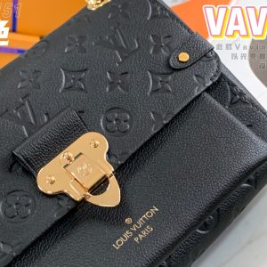 Louis Vuitton LV Vavin Monogram Cowhide Black Replica Bags Size 25x18x10cm (2)