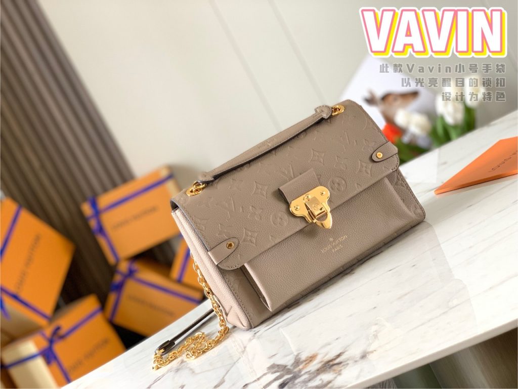 Louis Vuitton LV Vavin Monogram Replica Bags Womens Brown Size 25x18x10cm (2)