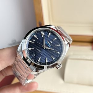 Omega Seamaster Aqua Terra Blue Dial Best Replica VS Factory 41mm (1)