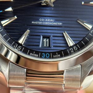 Omega Seamaster Aqua Terra Blue Dial Best Replica VS Factory 41mm (2)