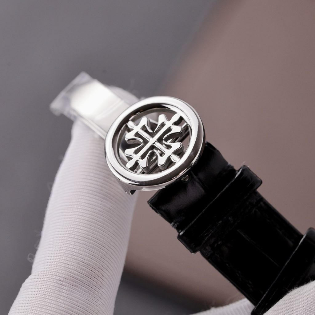 Patek Phillipe Perpetal Calendar 5270 Replica Watches Black Leather Cord 41mm (2)