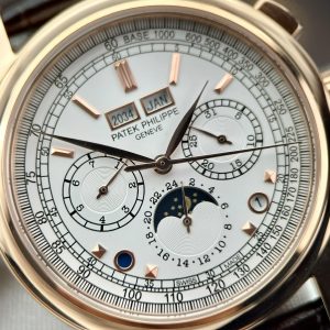 Patek Phillipe Replica Watches Perpetal Calendar 5270 Rose Gold 41mm (2)