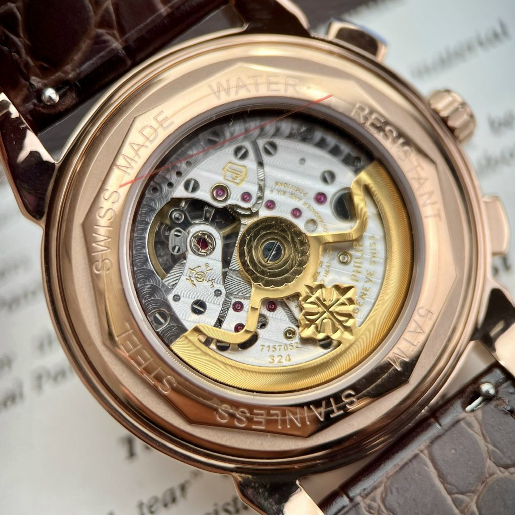 Patek Phillipe Replica Watches Perpetal Calendar 5270 Rose Gold 41mm (2)