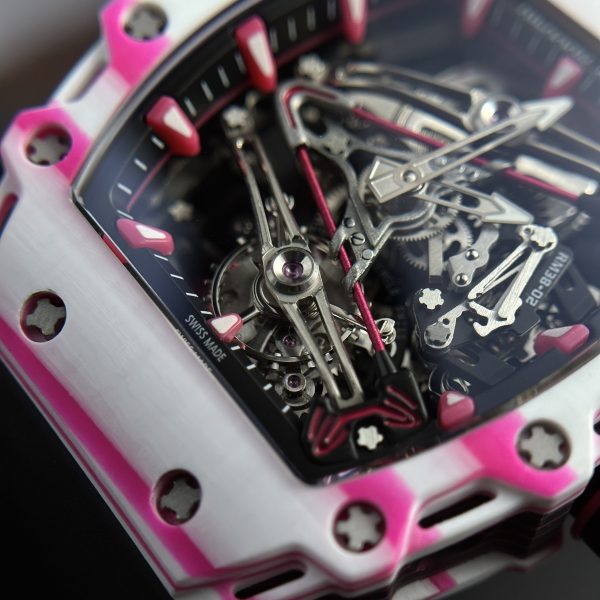 Richard Mille Best Replica RM38-02 Bubba Watson Tourbillon Carbon Quartz TPT 44mm (1)