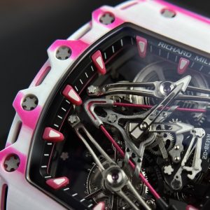 Richard Mille Best Replica RM38-02 Bubba Watson Tourbillon Carbon Quartz TPT 44mm (1)