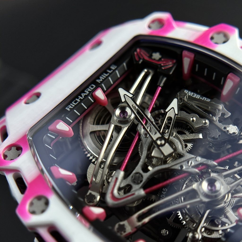 Richard Mille Best Replica RM38-02 Bubba Watson Tourbillon Carbon Quartz TPT 44mm (1)