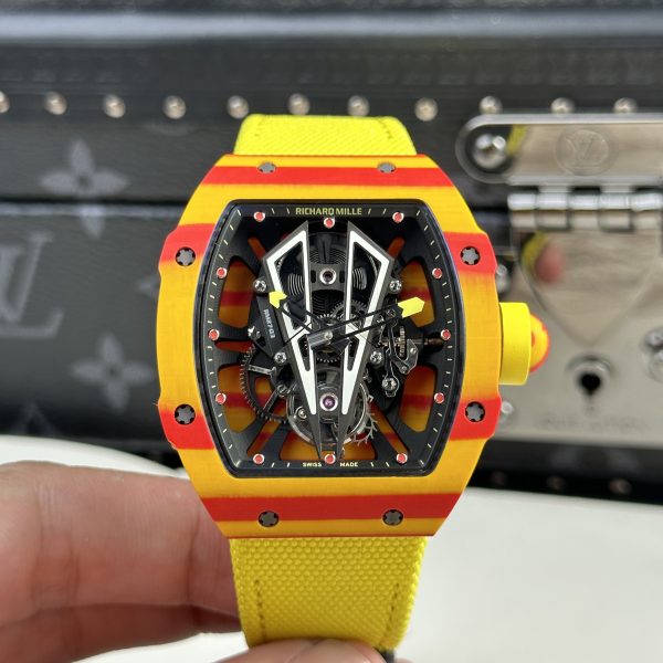 Richard Mille RM27-03 Rafael Nadal Shock Resistance Tourbillon Best Replica 44mm