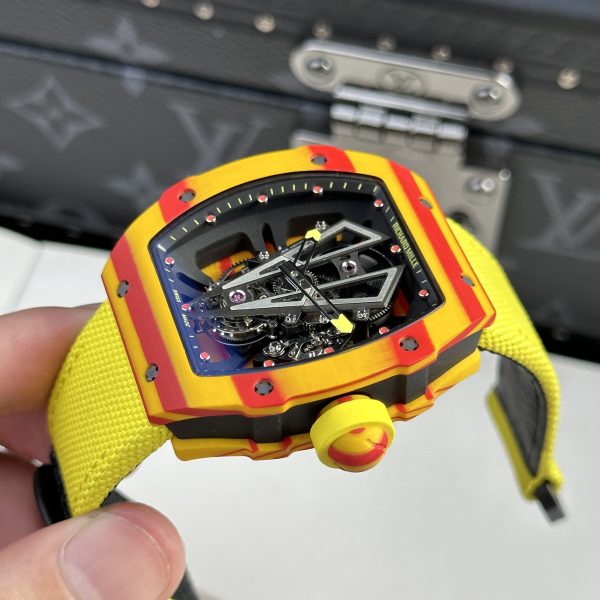 Richard Mille RM27-03 Rafael Nadal Shock Resistance Tourbillon Best Replica 44mm