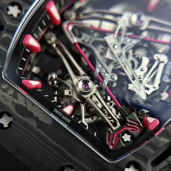 Richard Mille RM38-02 Bubba Watson Tourbillon Carbon Quartz TPT Best Replica 44mm (2)