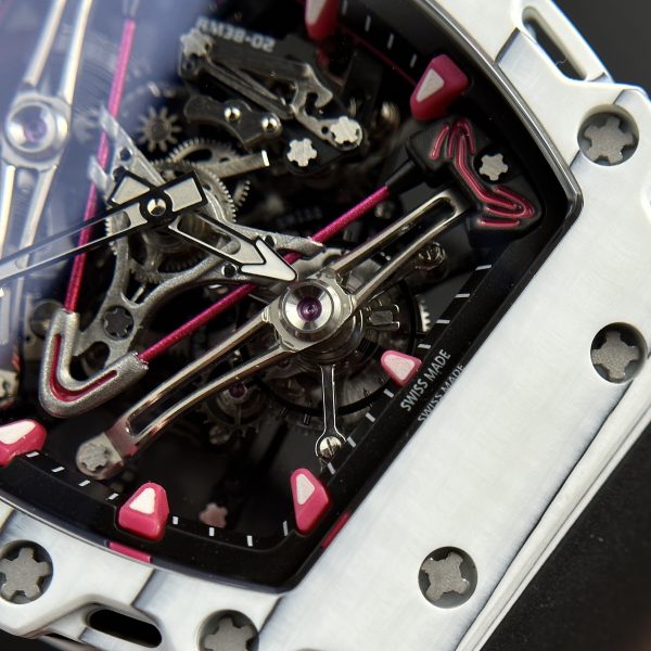 Richard Mille Replica Watch RM38-02 Bubba Watson Tourbillon Carbon Quartz TPT 44mm (11)