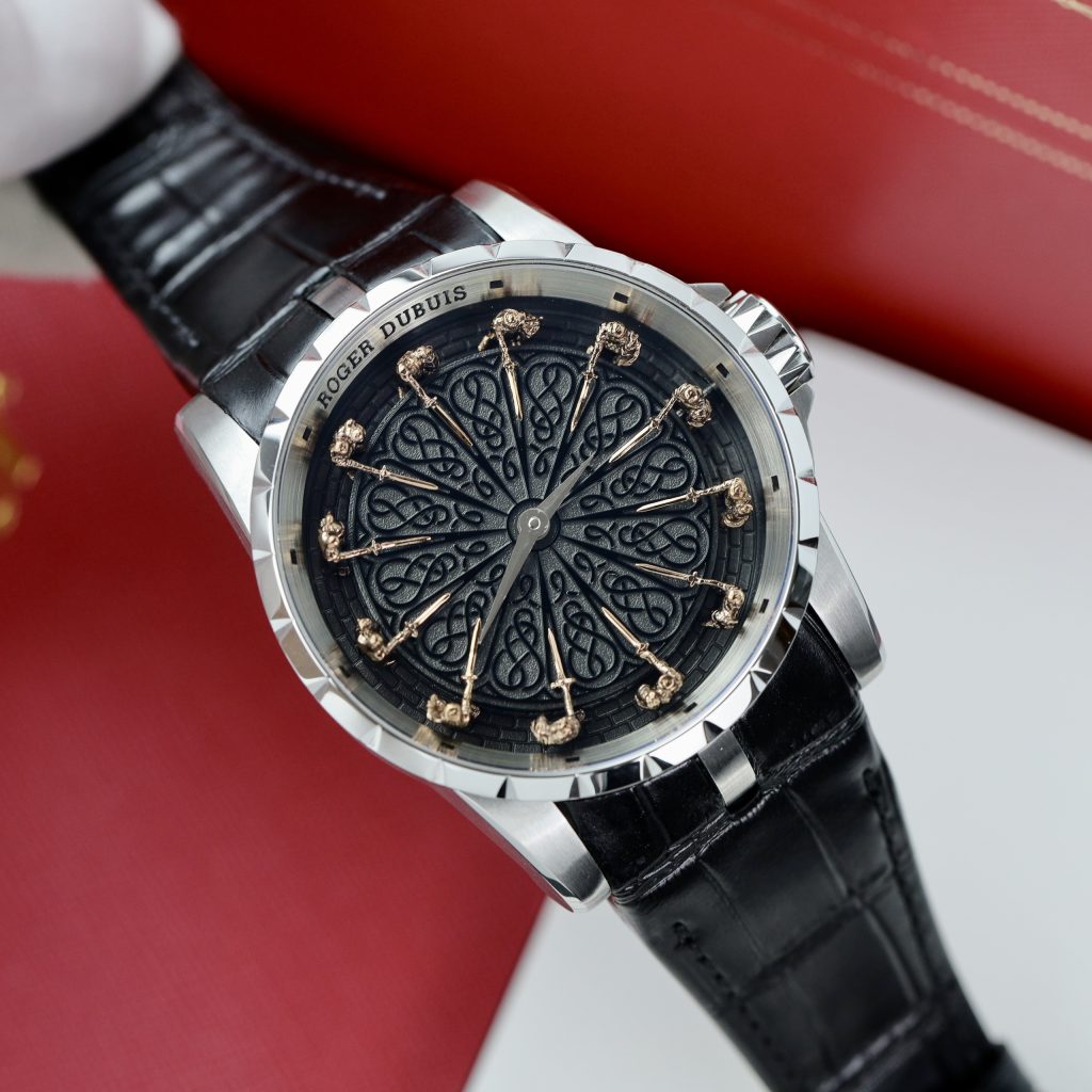 Roger Dubuis Excalibur Replica Watches Best Quality Black Color 