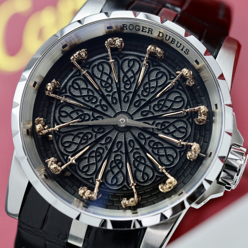 Roger Dubuis Excalibur Replica Watches Best Quality Black Color 