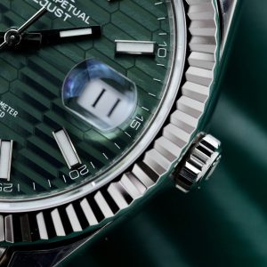 Rolex DateJust 126334 Green Motif Dial Best Replica VS Factory 41mm (1)