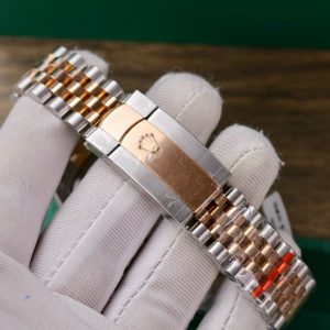 Rolex DateJust Replica Watches Rose Gold Wrapped 18K GM Factory 36mm (2)