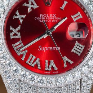 Rolex DateJust Supreme Custom Moissanite Diamonds Hong Kong Iced Out (1)