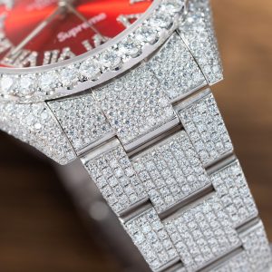 Rolex DateJust Supreme Custom Moissanite Diamonds Hong Kong Iced Out (1)