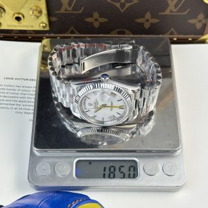 Rolex Day-Date 228236 Best Replica Watch White Dial 185 Gram QF Factory 40mm (2)