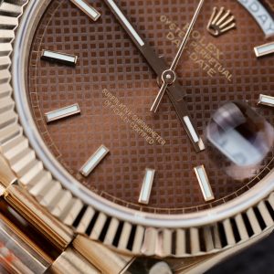 Rolex Day-Date Chocolate Dial Best Replica GM Factory 176 Gram 40mm (1)