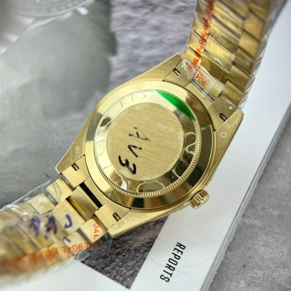 Rolex Day-Date Yellow Champagne Dial Best Replica GM Factory 176 Gram 40mm (1)