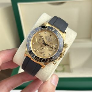 Rolex Daytona 116518LN Yellow Champagne Dial Best Replica Clean Factory 40mm (4)