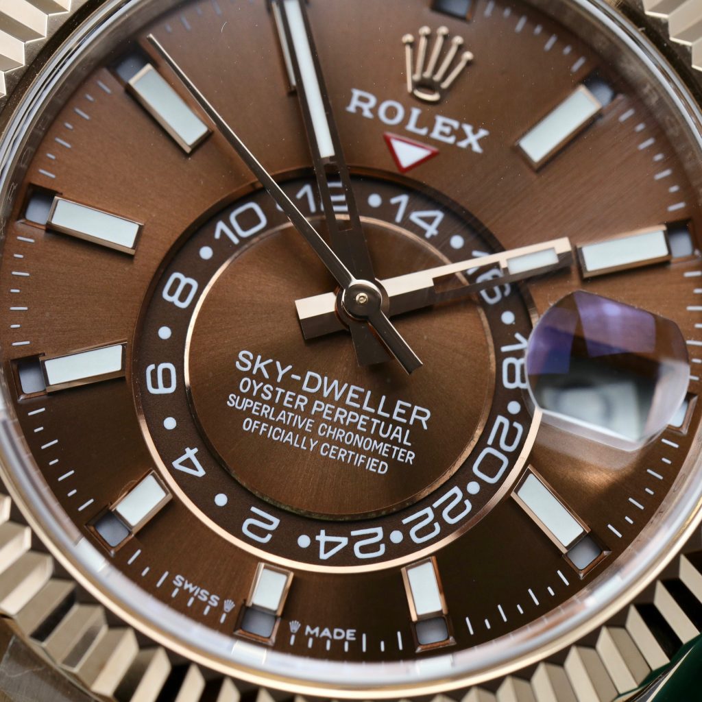 Rolex Sky Dweller 336935 Chocolate Dial Best Replica Watches 42mm (1)